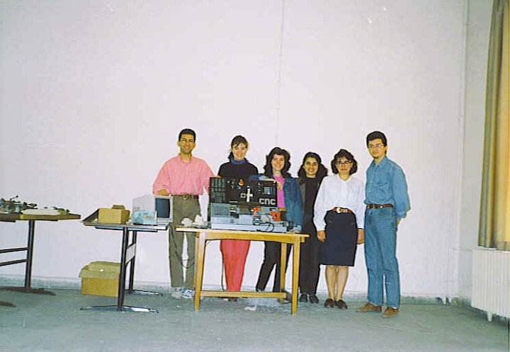 1991-ITU-Industrial-Eng-CNC Lab.