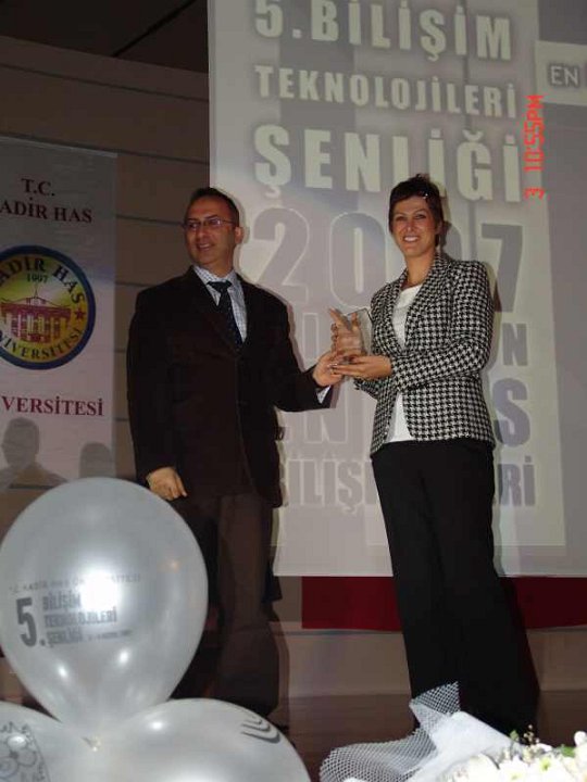 2007-5.Information Technologies Symposium-Award Cerenomy-2
